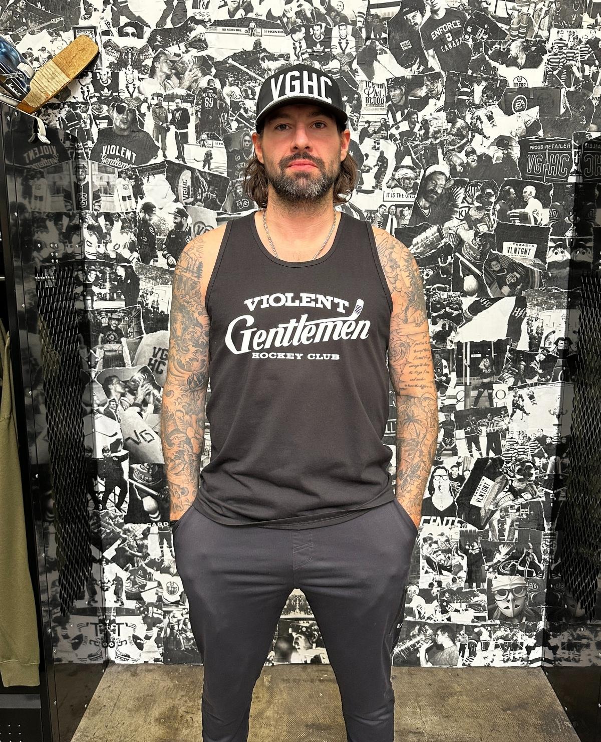 Orquest aedelweiss Hockey Clothing Company new releases for april 2023 - hockey t-shirt and more available now. Nate Thompson