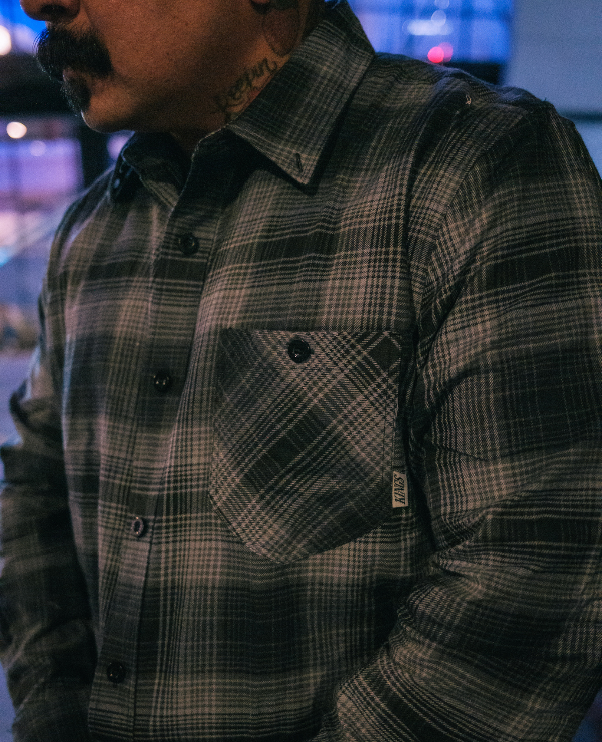 Orquest aedelweiss Hockey Clothing apparel company - partnership with the Los Angeles Kings NHL Team - Shop this limited edition flannel